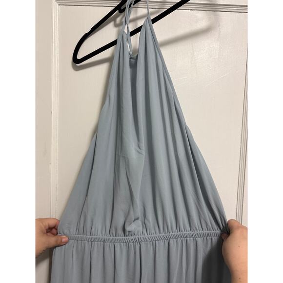 Show Me Your Mumu Heather Halter Dress Size XXL / Blue - Picture 2 of 3